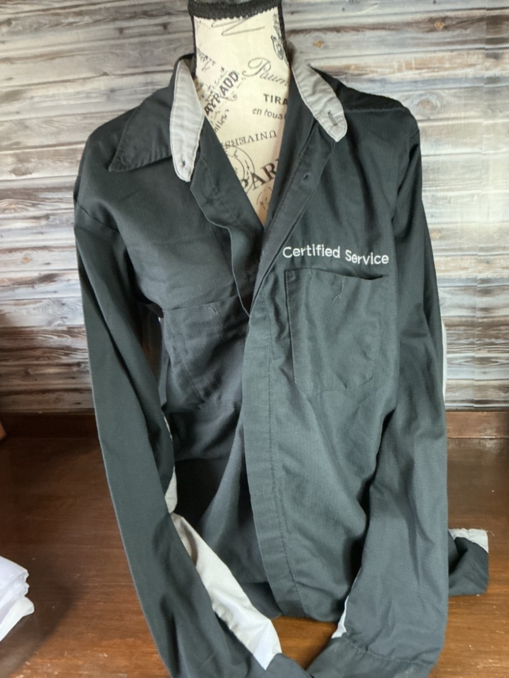 ★ Goodwrench Certified Service Work Shirt Mechanic Uniform Men's XL - Picture 3 of 6